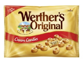 Werther`s Cream Candies ,Original flødebolcher - ca. 150 stk.